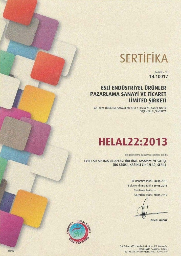 Sertifikalar ve Belgeler 1